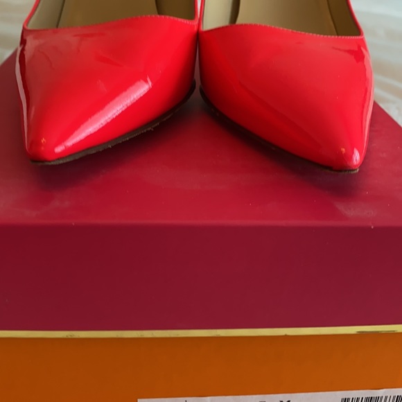 Kate Spade Neon Hot Pink Stiletto 7 - Picture 4 of 5